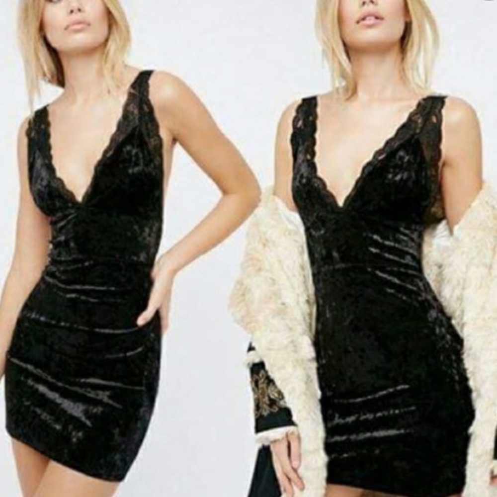 Free People Viper Velvet Dress